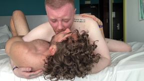 Hairy Bottom Takes Huge 8 Inch Monster Cock Deep