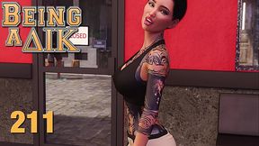 BEING A DIK #211 &bull_ Sexy, tattoed goddess