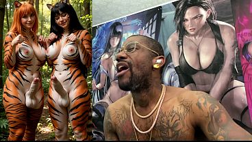 Transgender Furries Getting Hard Having Fun In Nature, AI Generated