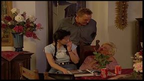 German Pussy Dripping with Thick Sticky Cum