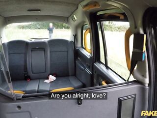 Taxi"Posh Totty Honour May gets her Cunt Pounded