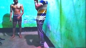 Trans Guy Sex After Gym Muscular Boy Exercise Hardcore Fucked