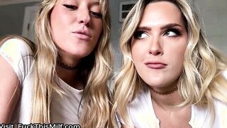 Lesbian Step Sisters Experiment With Penis - Savvy Suxx & Addison Vodka - Alex Adams