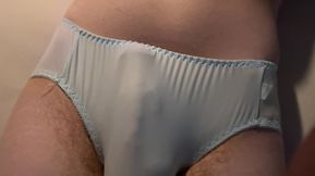 My Blue Panty Fetish - Solo Play POV