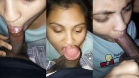 Muslim apu taar dhoni Hindu bf ke onek chomotkar blowjob deye