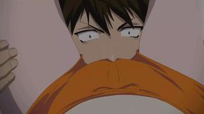 Accidentaly Massive Face Sitting and Pussy Eating for Hairy LandLady - Anime Hentai - ENG Sub