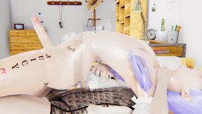 Femboy gets wrecked by monster cock raw hentai cumshot