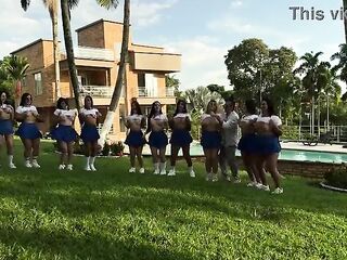 Bizarre Lesbo Fuckfest: The 10 Sexiest Latinas Let Loose in Juan Bustos' Podcast Peculiar