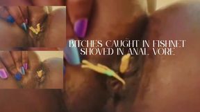 Tiny Bitches Trap In Stockings Shoved In Anal Vore - Asshole Fetish, Microphillia Fetish