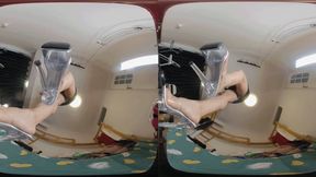 3DVR180 ERER High Heel Thick Sole Sandal - POV Crushes You