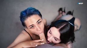 You fortunate dog! Curvy milf and red-hot asian cumshot! Rough rigid fuck-fest with gigantic backside bitch! Get prepared for a wild 3some, cowgirl style!