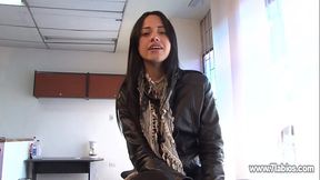 Skinny Colombian Latina webcam actress takes on hardcore porn