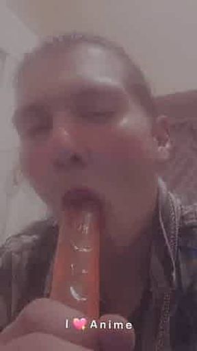 Sucking cock training