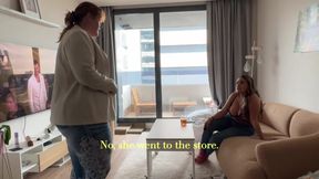 Helping Her To Bed Means Humping Her Big Fat Ass
