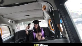 ”Fucking a dorm hottie on her way to graduation ceremony - Melany Mendes”