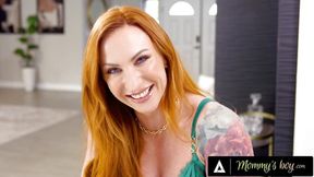 MOMMY'S BOY - Stunning Redhead MILF Sophia Locke�s Desires End In Passionate Sex With Hung Stud