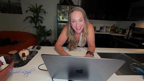 mature milf cougar drains employees balls twice. one creampie in her pussy and one on her big milf ass!