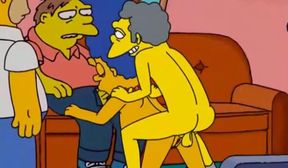 Marge Simpson real wife cheating