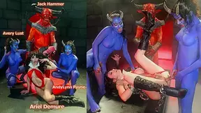 Transpirella anals to get the upper hand on Satan and demons
