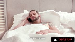 DEVILS FILM - Horny Trans Ariel Demure Can't Resist To Get Her Ass Fucked By Her Friend's Husband