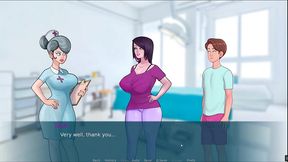 sexnote [d. note rule 34 hentai game pornplay ] ep.8 the nurse is making me massage my stepmom huge tits