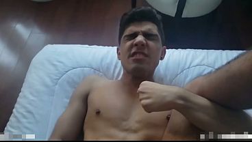 After the party he took me to his house to fuck and I shot all my cum on his face