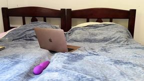 My Husband Is at Work and I Watch Porn and Masturbate for You