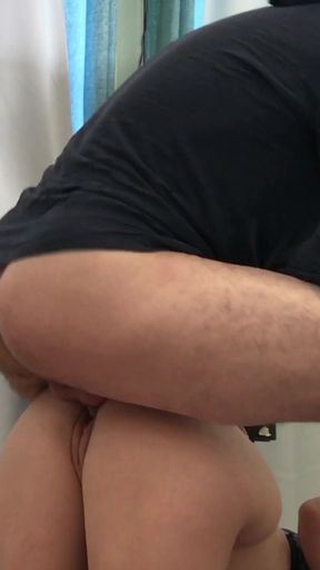 Teaching my stepbrother how to exercise