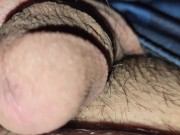 silly teen looks inside his pink dickhole (4K)