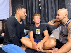 RJ MALE VIDEOS - Greedy Kisses On Saturday Night In A Trio