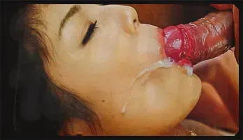 Double load in mouth for Azumi Harusaki after hard sex