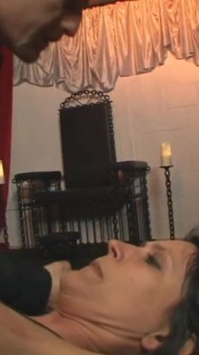 Bondage wax play candle dripping slaves