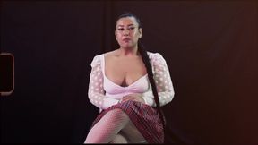 Naughty is looking , while her friend fucks in front of her