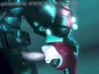 Harley Quinn And Batman Night Sex CG