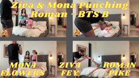 Ziva Mona Punching Roman BTS B 4K