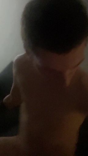 Curious twink toys with amateur's tease ass