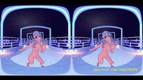 VR180 mmd Suisei nude Dance 3d hololive Hentai