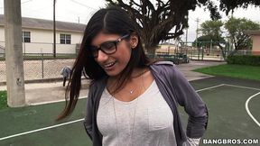 mia khalifa s first monster cock threesome