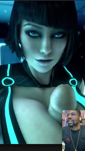 Futuristic Big Breast Slut Paizuri Fucking a Gooner Cock Until He Cums All Over Her Tits & Face