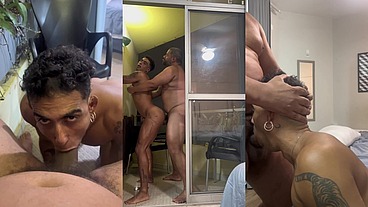 Piroca Enorme Grande e Grossa Arromba Femboy - Bareback Selvagem e Creampie Duplo