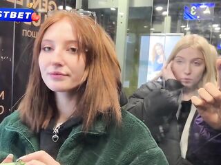 Double oral-job in the car previous to real sex in a public cinema