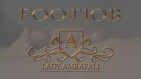 FOOTJOB Total lengths 0:46 minutes CBT BDSM Slave Feet FootFetish Feetsole Toe Füße Fußfetish Zehen Fußsohle Lady Amrapali Herrin Mistress Domina