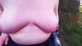 Happy Titslapping in the Woods and Parking Lot