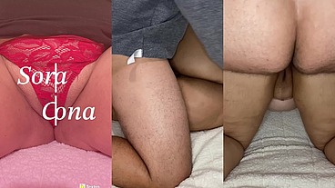 roommate stepsister asks me to put it in before my stepmom arrives / hermanastra compañera de cuarto me pide que se la meta antes que llegue mi madrastra