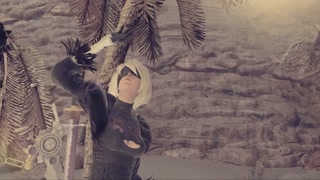 NieR: Automata - 2B ryona - English/ Japanese ニーア オートマタ リョナ - Default outfit