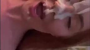 BRITISH STEP MUM takes MASSIVE FACIAL then walks OUT IN PUBLIC!