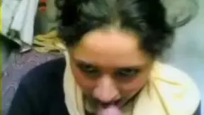 Her hairy pussy and mouth belongs him this night