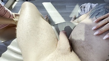 2 Mommies getting railed! - cum swapping, eating, pounding, POV/non pov - Rachael Cavalli