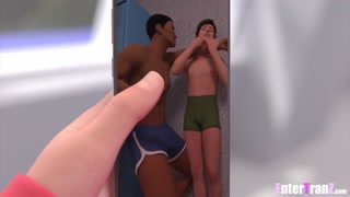 BBC loses his virginity to a freaky futanari