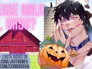 Please assist your dumb doggy, miss.. [Step-Mamma milks her subby boy toy] - NSFW Audio - Male Moaning